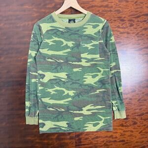 90s Redhead Mens Army Camo Style Longsleeve L